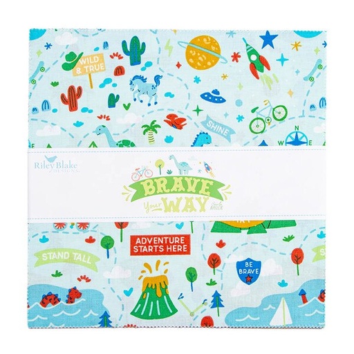 [10-18310-42] Brave Your Way 10 Inch Stacker, 42 pcs