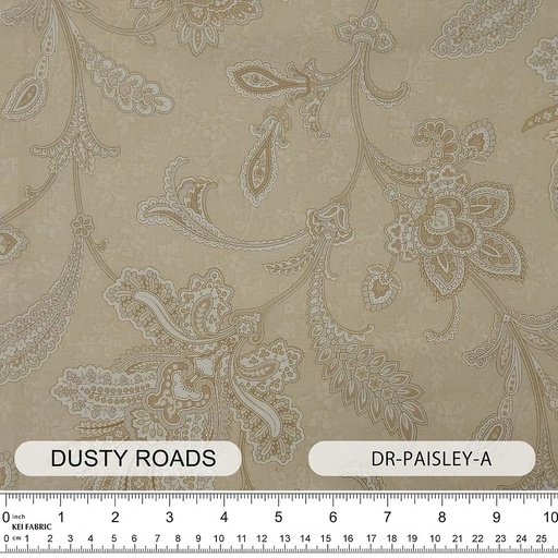 [DR-PAISLEY-A] Dusty Roads Paisley color A from Japan
