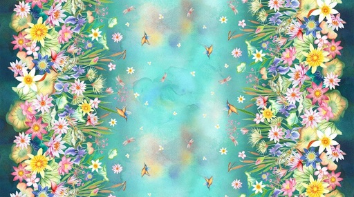 [DDC12979-MERM-D] Pond of Serenity Silken Wings and Sunlight