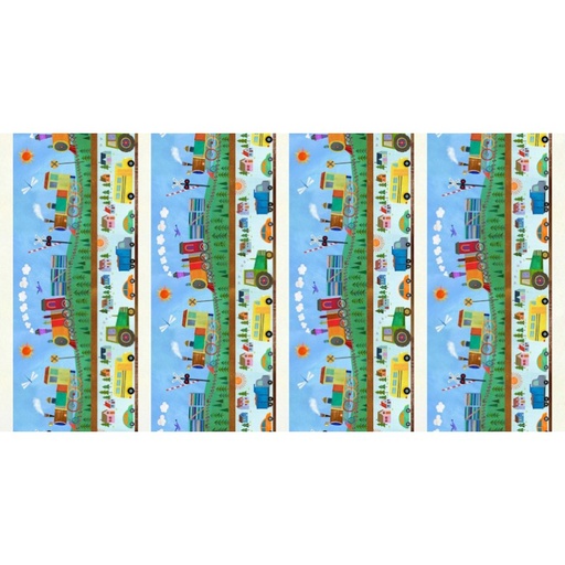 [DDC12882-MULT-D] Little Locomotives Steam and Whistle Stripe