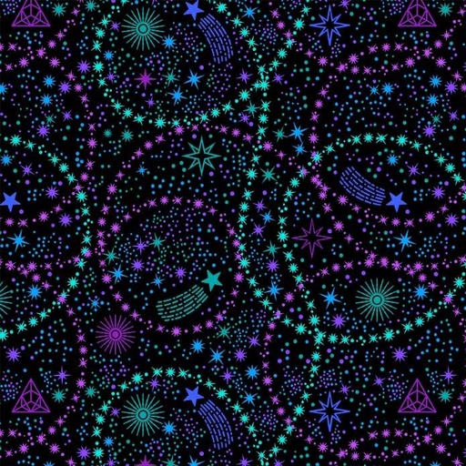 [DCX12822-BLAC-D] Constellation Dream Astral Enchantment Black