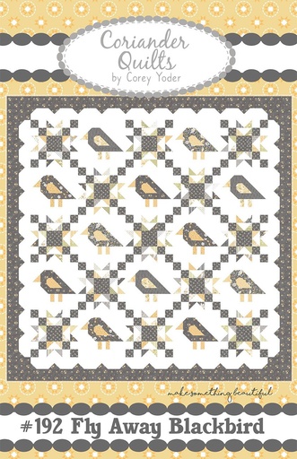[CQ192] Fly Away Blackbird Pattern