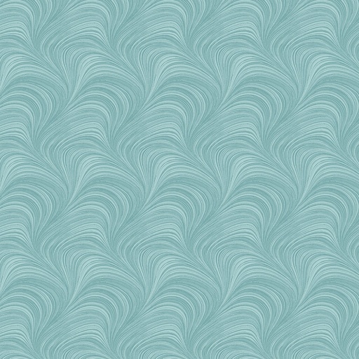 [2966-80] Light Teal Wave Texture