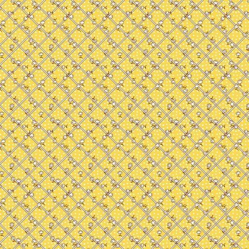 [53207-2] Storybook '22 Yellow Tulips on Plaid