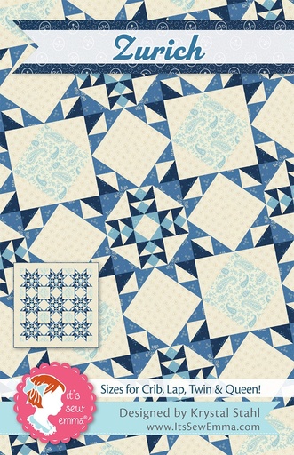 [ISE-251] SALE-Zurich Quilt Pattern