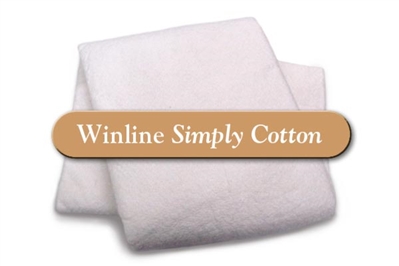 [WCB96X25] Batting—Bleached Cotton 96" Wide OTR