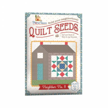 [ST-31107] Lori Holt Quilt Seeds Pattern Home Town Neighbor No. 8