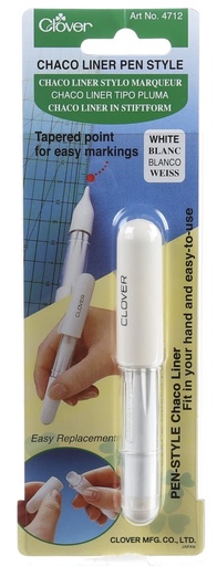 [4712CV] Chaco Liner Pen Style White