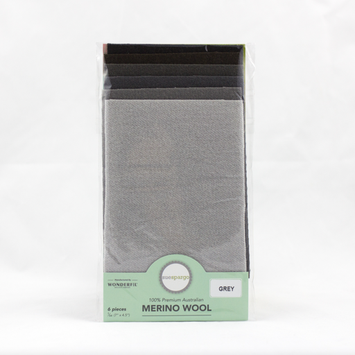 [SWP64-Grey] Grey Mill Dyed Wool Color Pack