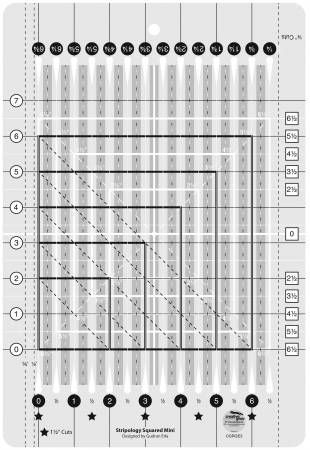 [CGRGE3] Creative Grids Stripology® Mini Quilt Ruler
