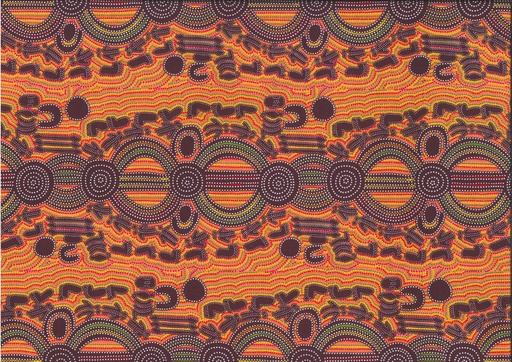 [RWDO] Rock Wallaby Dreaming Orange by Sandra Wayne