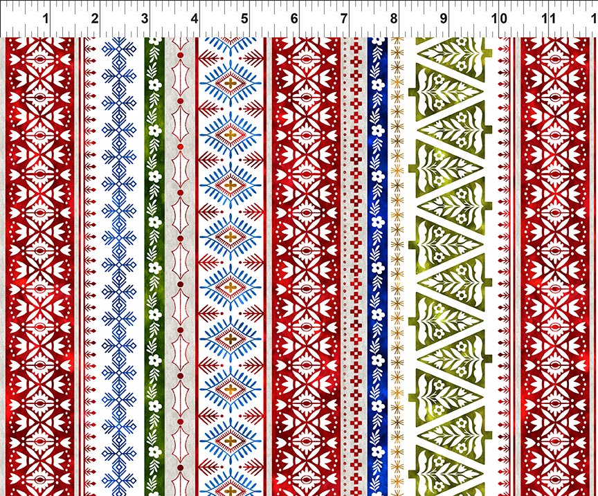 Nysnö (New Snow) Stripes Multi