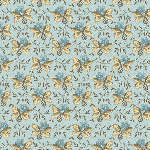 [A-603-LB] Cocoa Blue Powder Blue Thistle