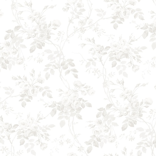 [Y4305-1 White] Audrey Rose Vine White