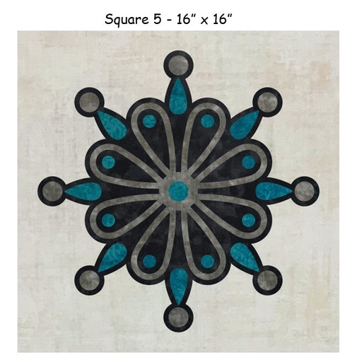 [JMW-DJ-SQ05] Desert Jewels Laser Cut Kits Square 5