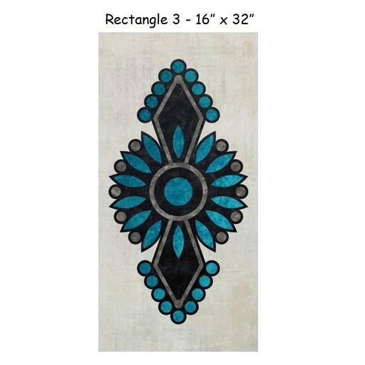 [JMW-DJ-REC3] Desert Jewels Laser Cut Kits Rectangle 3