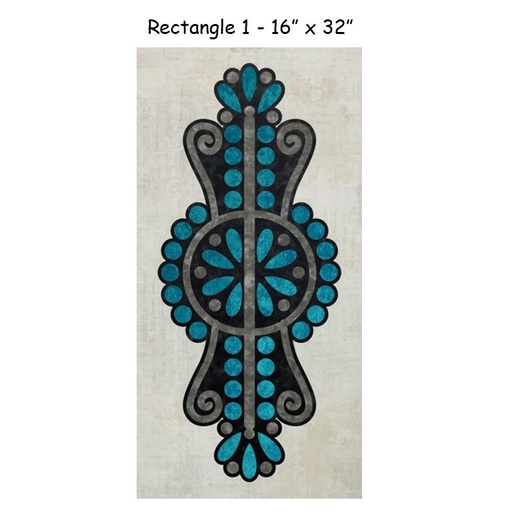 [JMW-DJ-REC1] Desert Jewels Laser Cut Kits Rectangle 1