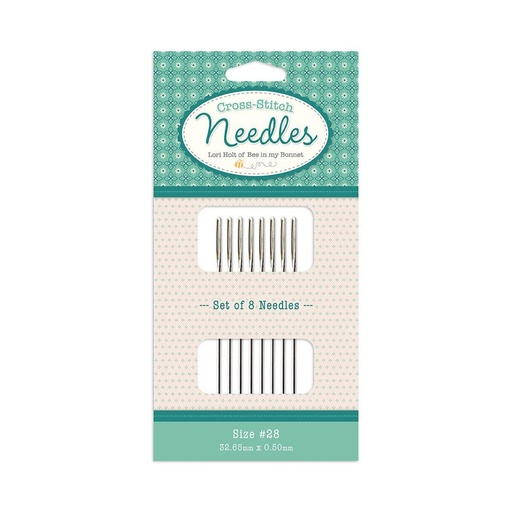 [ST-34541] Cross Stitch Needles Size 28 by Lori Holt
